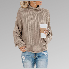 Edith | Elegant Sweater - Brown