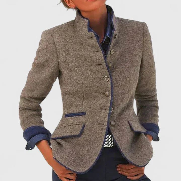 Joyce | Elegant Cardigan - Caramel