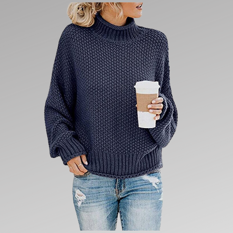 Edith | Elegant Sweater - Blue