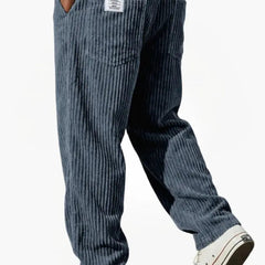 Wanda | Men's Corduroy Trousers - Blue