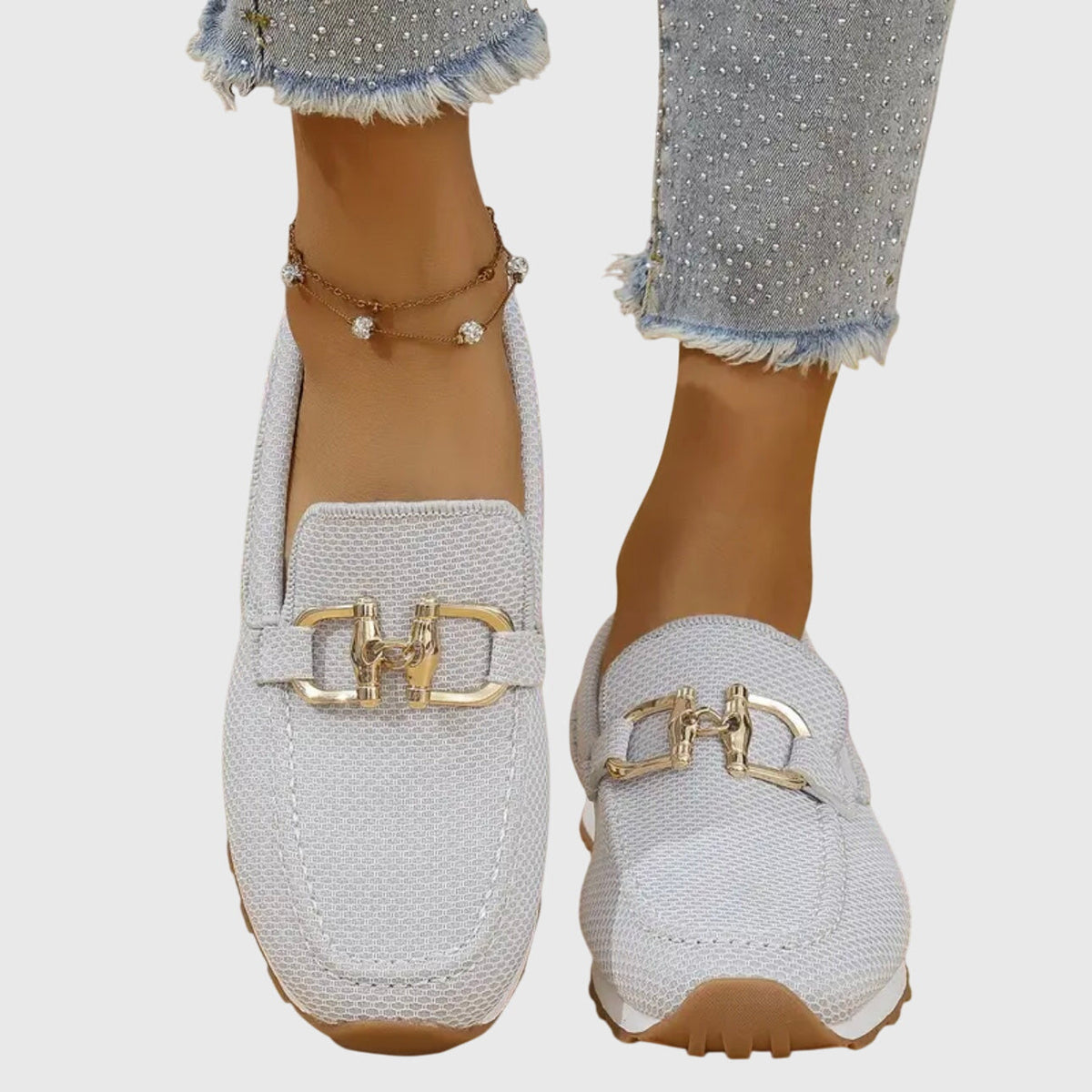 Julie | Orthopedic Slip-On Sneakers - White