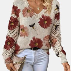 Josephine | Comfortable Sweater - Red