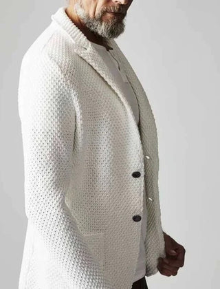 Christine | Men's Classic Tailored Blazer in Cotton-Polyester Blend - 3