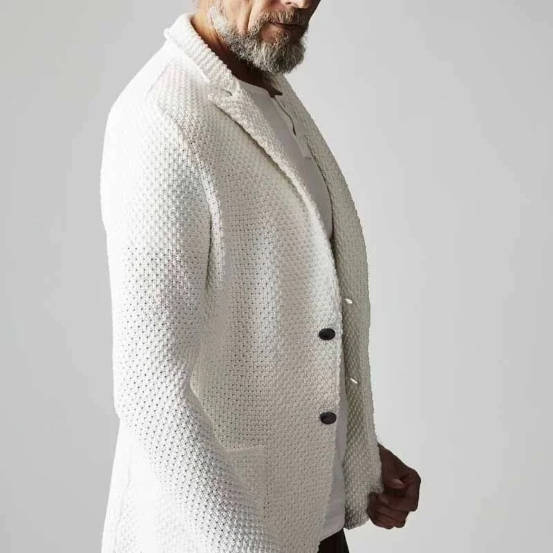 Christine | Men's Classic Tailored Blazer in Cotton-Polyester Blend - 3