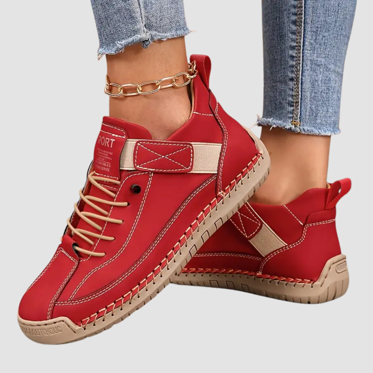 Alice | Orthopedic Sneakers™ - Red