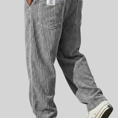 Wanda | Men's Corduroy Trousers - Gray