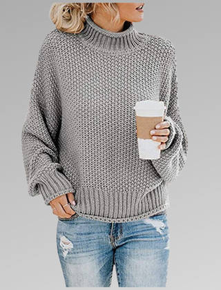 Edith | Elegant Sweater - Gray