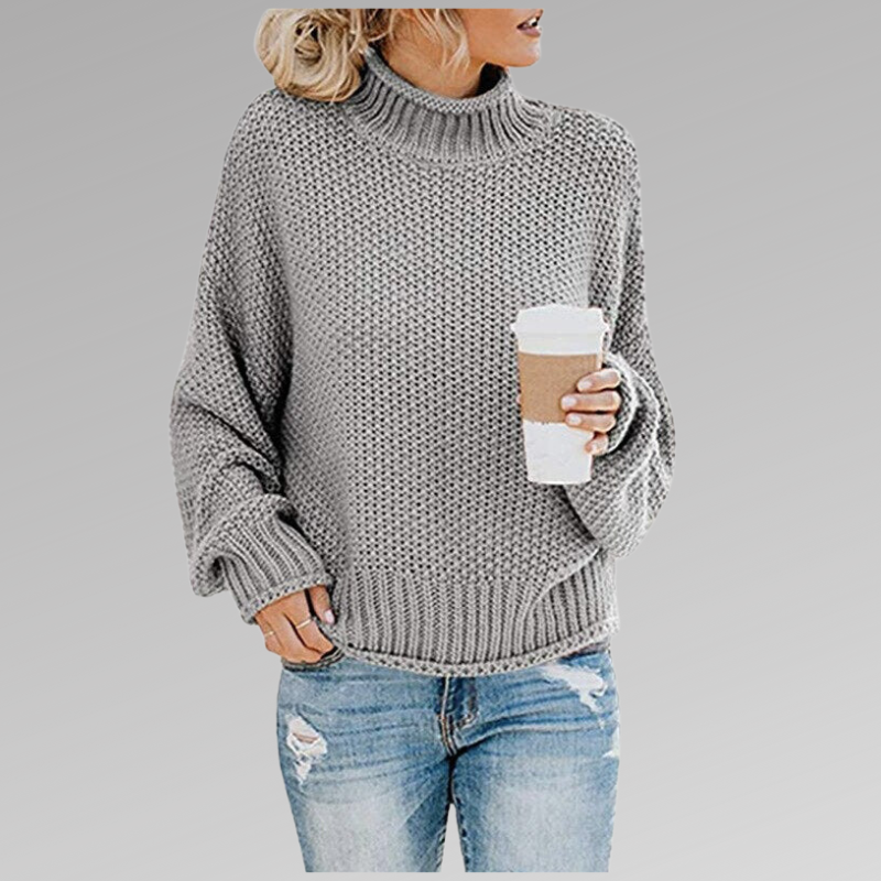 Edith | Elegant Sweater - Gray