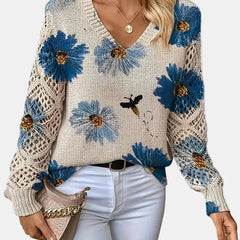 Josephine | Comfortable Sweater - Blue