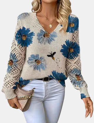 Josephine | Comfortable Sweater - Blue