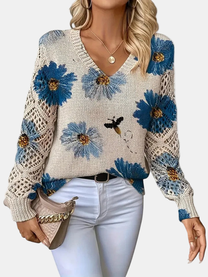 Josephine | Comfortable Sweater - Blue