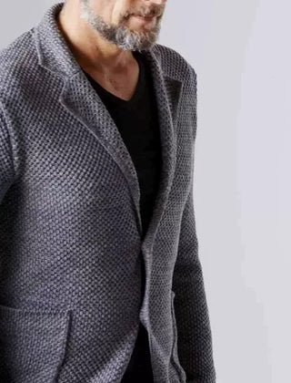Christine | Men's Classic Tailored Blazer in Cotton-Polyester Blend - 5