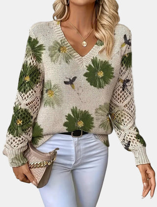 Josephine | Comfortable Sweater - Green