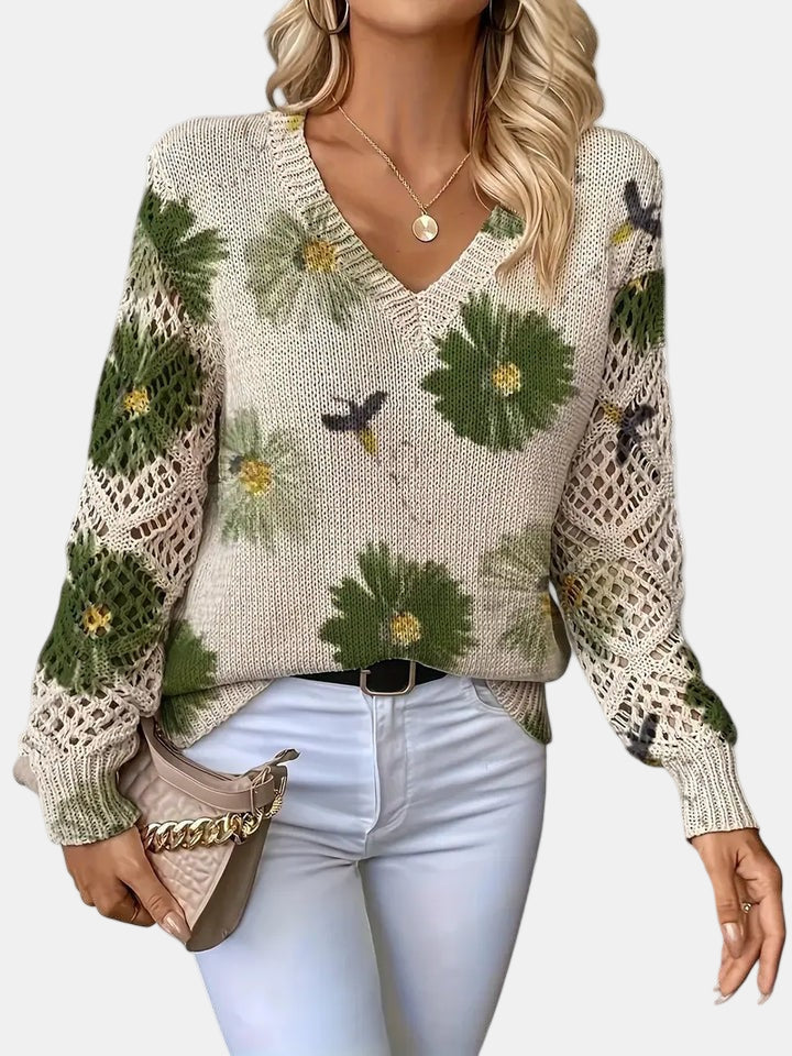 Josephine | Comfortable Sweater - Green