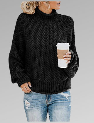 Edith | Elegant Sweater - Black