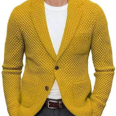 Christine | Men's Classic Tailored Blazer in Cotton-Polyester Blend - 1