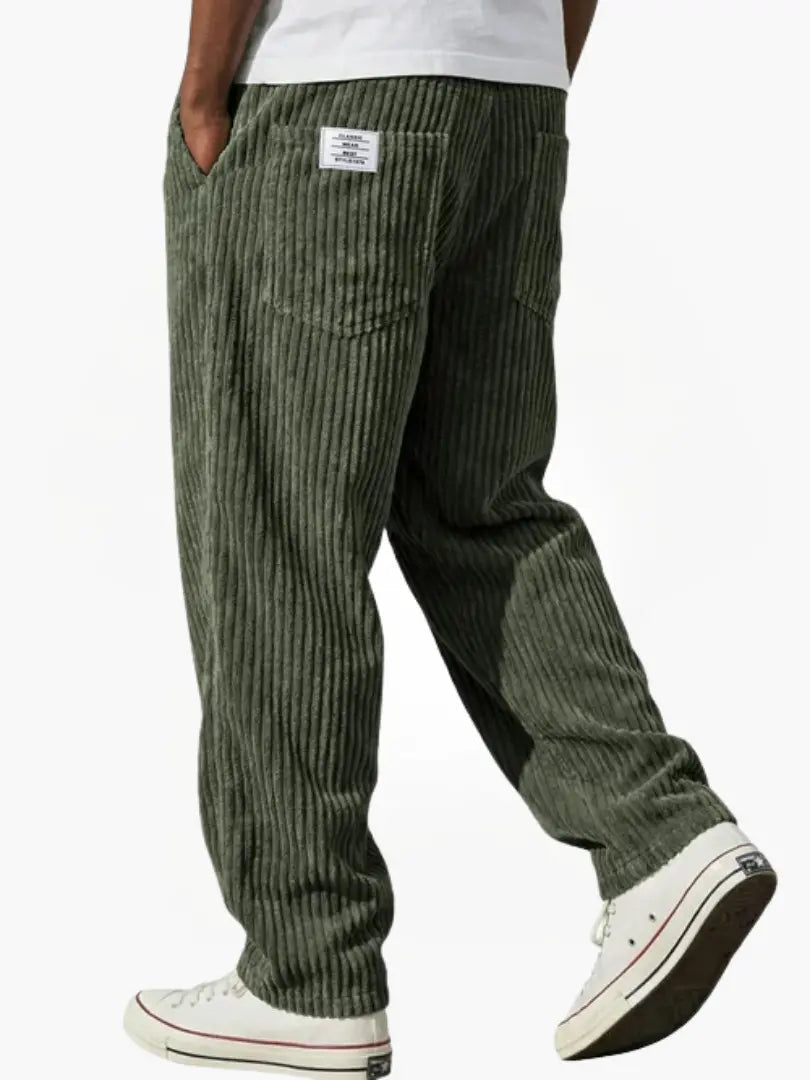 Wanda | Men's Corduroy Trousers - Green