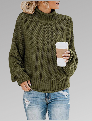 Edith | Elegant Sweater - Green