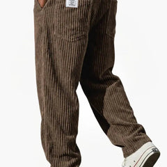 Wanda | Men's Corduroy Trousers - Brown