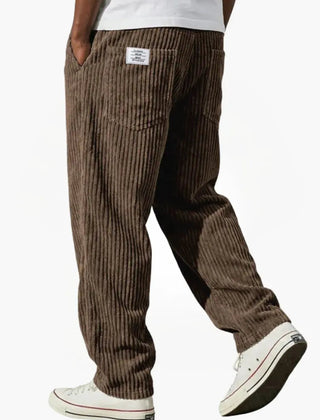 Wanda | Men's Corduroy Trousers - Brown
