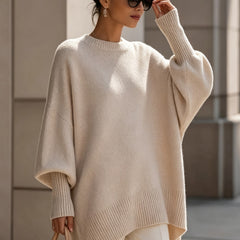 Susan | Maris Drape Sweater - Apricot