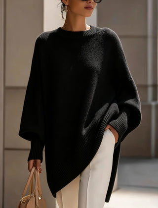 Susan | Maris Drape Sweater - Black