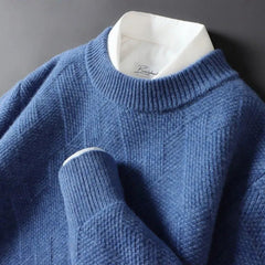 Rose | Dan Anthony Cashmere Dream Sweater - Blue