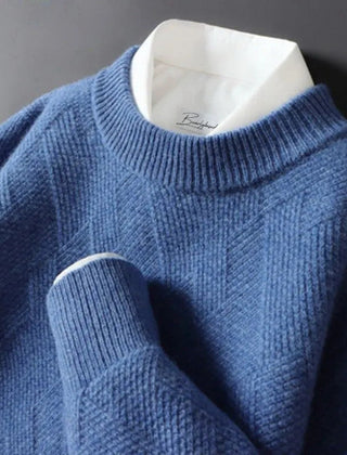 Rose | Dan Anthony Cashmere Dream Sweater - Blue
