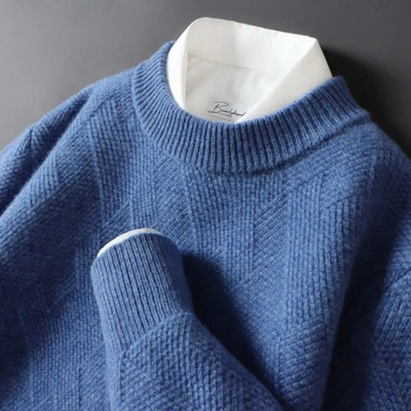 Rose | Dan Anthony Cashmere Dream Sweater - Blue