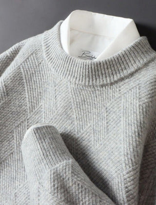 Rose | Dan Anthony Cashmere Dream Sweater - Gray