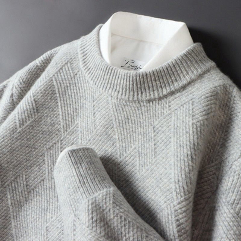 Rose | Dan Anthony Cashmere Dream Sweater - Gray