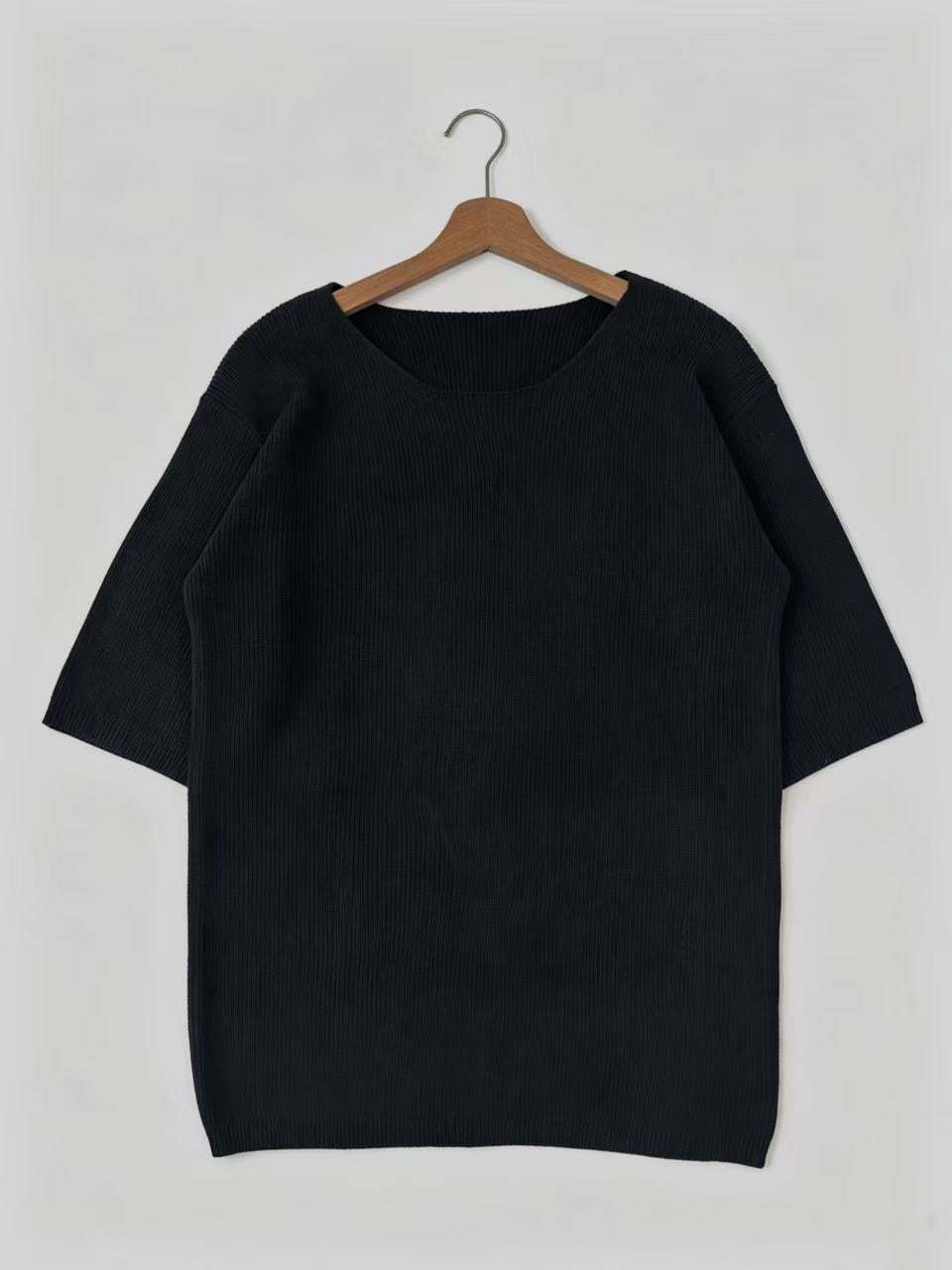 Ann | Caden Knit Pullover - Black