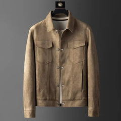 Brenda | St. Clair Suede Jacket - Brown