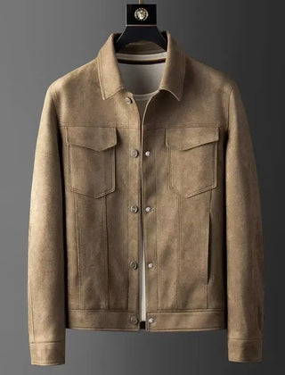 Brenda | St. Clair Suede Jacket - Brown