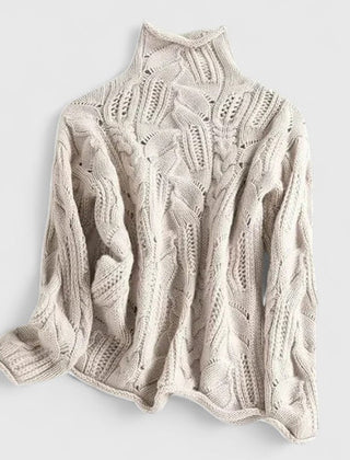 Donna | ZENDRIELLE – ELEGANT SWEATER WITH LUXURIOUS WARMTH - Beige