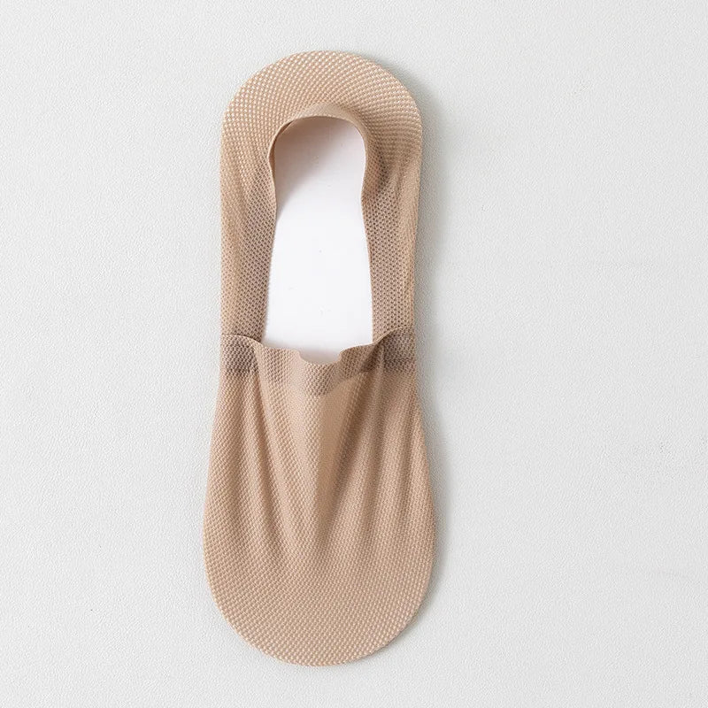 Vivian | Invisible Breathable Anti-Slip Socks - Beige