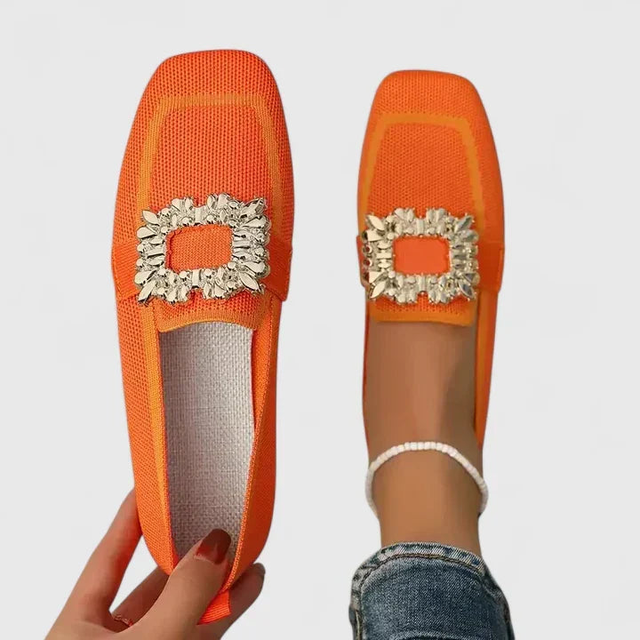 Dorothy | Orthopedic Loafers - Orange