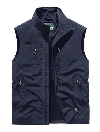Janet | Lightweight Quick-Dry Multi-Pocket Fit - Navy Blue