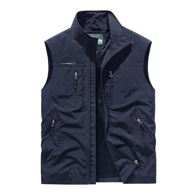 Janet | Lightweight Quick-Dry Multi-Pocket Fit - Navy Blue