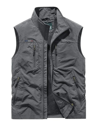Janet | Lightweight Quick-Dry Multi-Pocket Fit - Gray
