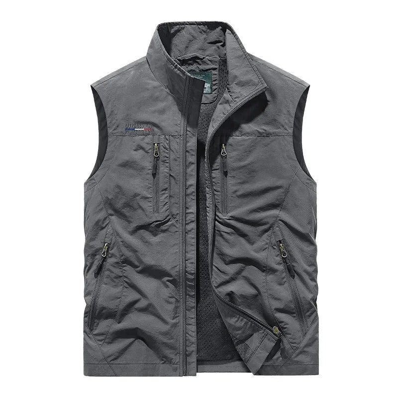Janet | Lightweight Quick-Dry Multi-Pocket Fit - Gray