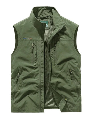 Janet | Lightweight Quick-Dry Multi-Pocket Fit - Army Green