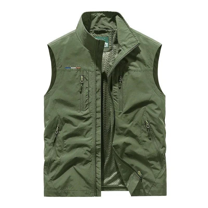 Janet | Lightweight Quick-Dry Multi-Pocket Fit - Army Green