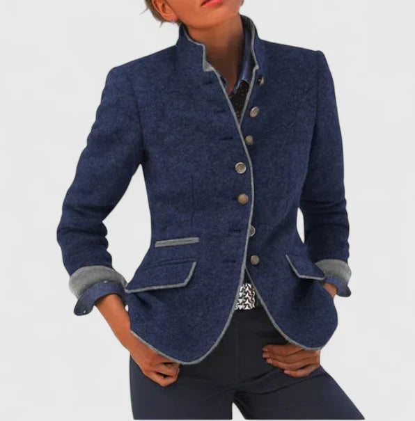 Joyce | Elegant Cardigan - Blue