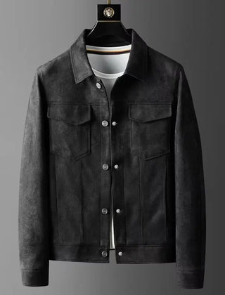 Brenda | St. Clair Suede Jacket - Black