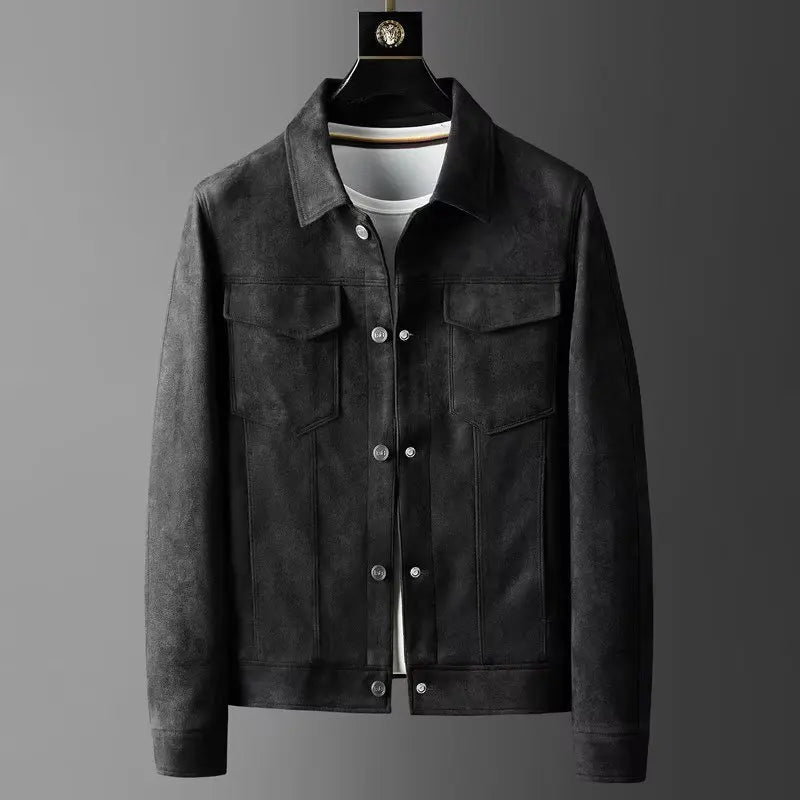 Brenda | St. Clair Suede Jacket - Black