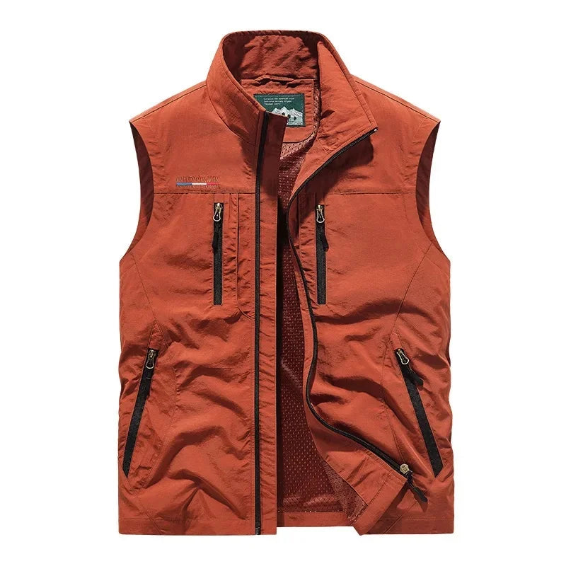 Janet | Lightweight Quick-Dry Multi-Pocket Fit - Orange