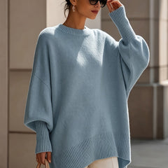 Susan | Maris Drape Sweater - Blue