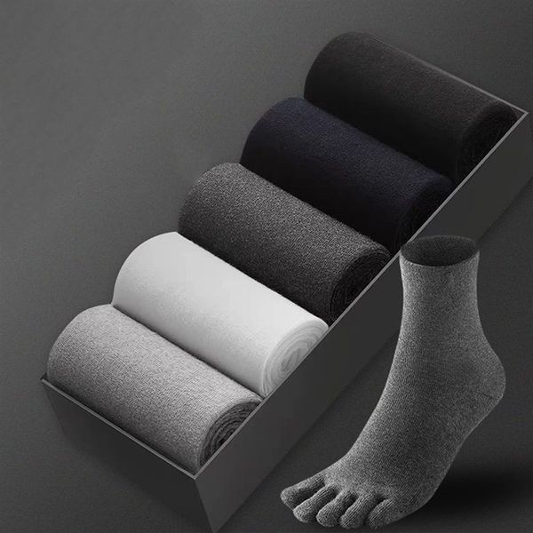 Irene | Breathable Cotton Toe Socks - White