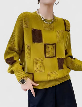 Nancy | Sophisticated Sweater - Yellow